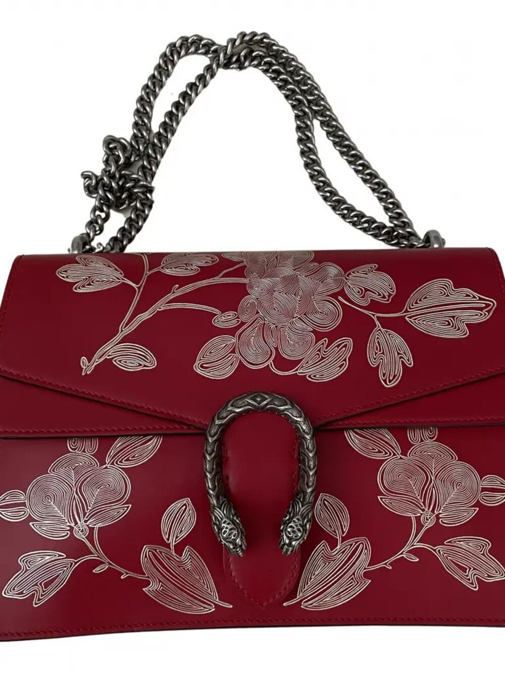 Gucci Dionysus Chinese New Year Red Leather Shoulder Bag Medium